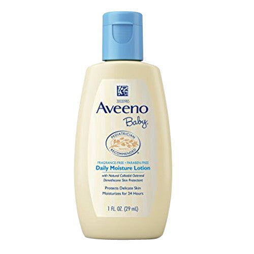 Aveeno Baby Daily Moisture Lotion For Skin Care, 1 oz