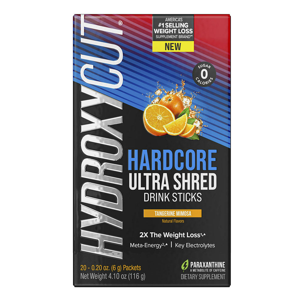 Hydroxycut Hardcore Ultra Shred Weight Loss Drink Sticks, 20 Ea