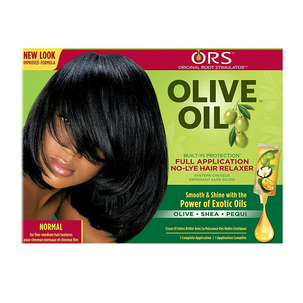 ORS Olive Oil Built-In Protection No-lye Relaxer Kit, Extra Strength, 1 ea