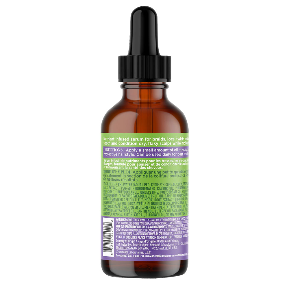 Ors Olive Oil Braidzone Soothe and Renew Fertilizing Serum for Scalp and Hair 2Oz (59ml)