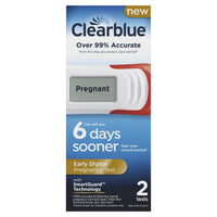 Clearblue Early Digital Pregnancy Test, 2 Ea