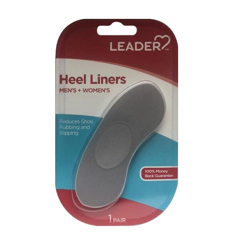 Leader Heel Liners Men and Woman, 1 Pair