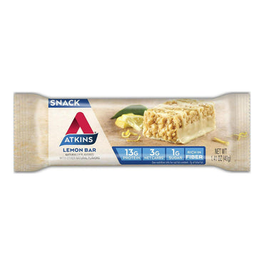 Atkins Snack Lemon Bar, 5 Ea