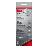 3M Aura Particulate Respirator Mask 9205+ N95, 3 Ea