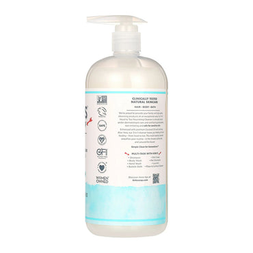 Kirks 3-in-1 Head to Toe Cleanser with Coconut Oil and Aloe Vera, Unscented, 32 Oz