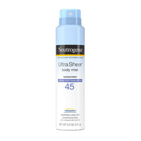 Neutrogena Ultra Sheer Lightweight Sunscreen Spray, SPF 45, 5 Oz