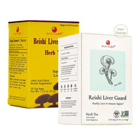 Health King Medicinal Teas Reishi Liver Guard Herb Tea Bags, 20 Ea