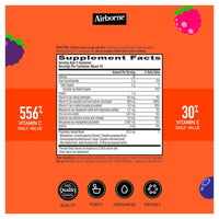 Airborne Kids Immune Support Supplement Gummies - 21 Ea