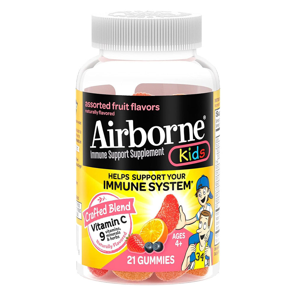 Airborne Kids Immune Support Supplement Gummies - 21 Ea