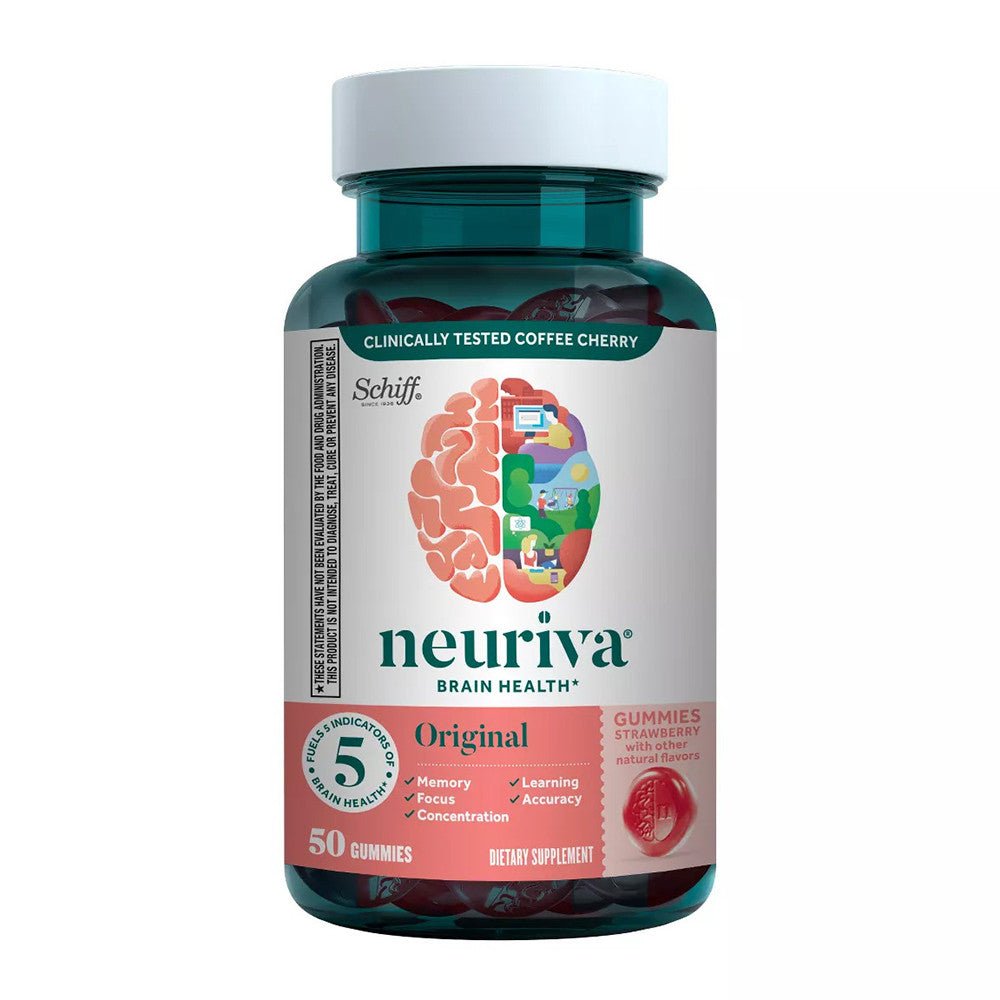 Neuriva Original Brain Performance Gummy, 50 Ea