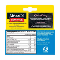 Airborne Electrolyte Replenishment And Immune Support Tablets, Strawberry Lemonade, 10 Ea