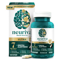 Neuriva Ultra Brain Health Supplement Vitamins B12 and B6 Capsules, 60 Ea