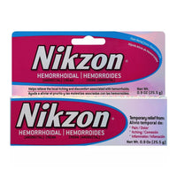 Nikzon Hemorrhoidal Pain Itching Inflammation Relief Cream, 0.9 Oz