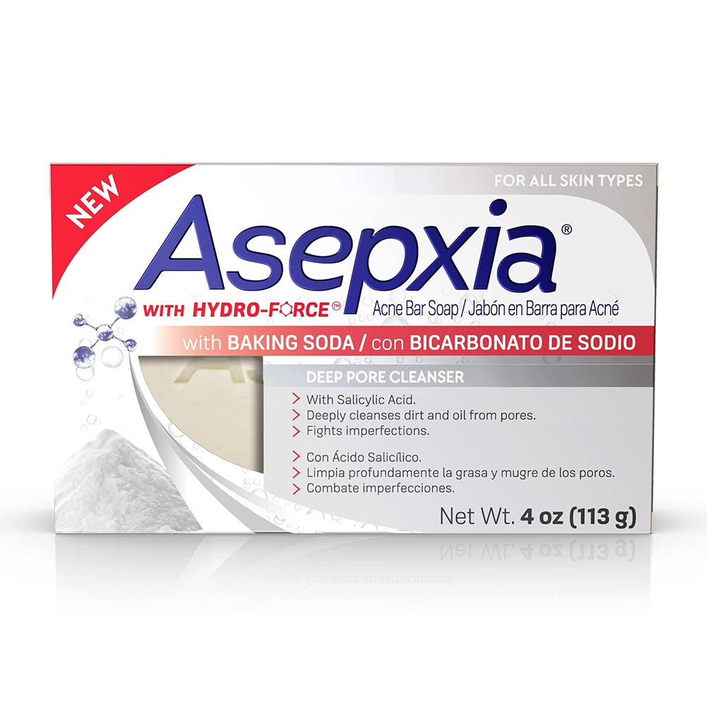 Asepxia Deep Pore Cleansing Acne Bar Soap, 4 Oz
