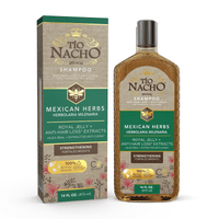 Tio Nacho Mexican Herbs Hair Strengthening Shampoo, Royal Jelly - 14 Oz