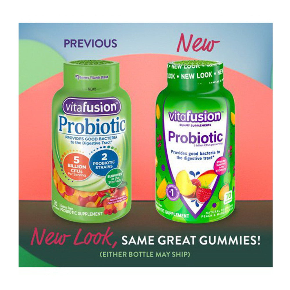 Vitafusion Probiotic Gummies, 70 Ea