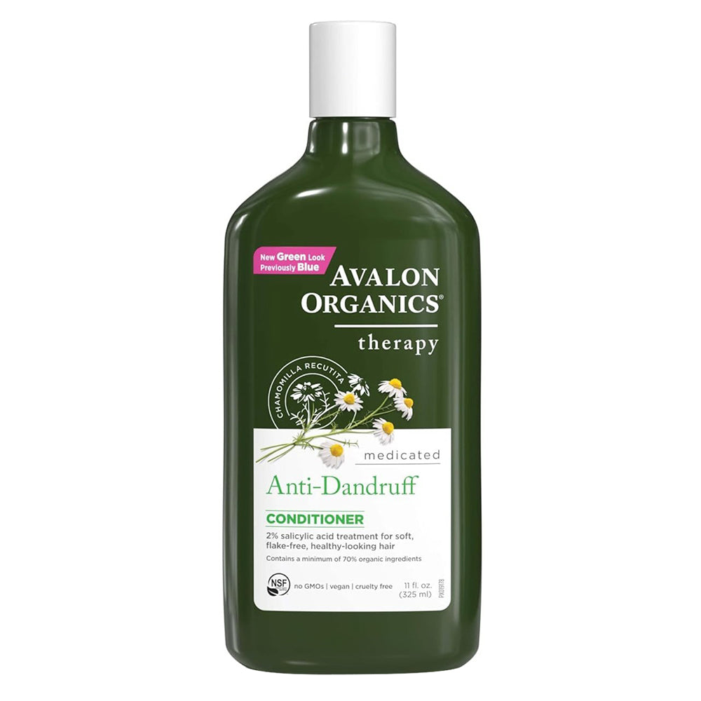 Avalon Organics Anti Dandruff Conditioner Soothing Scalp Care Conditioner 11Oz (325ml)