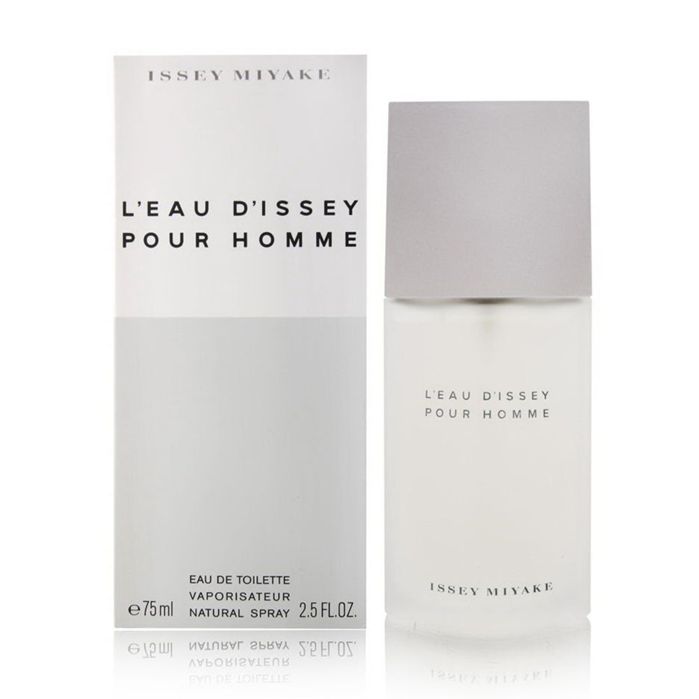 Issey Miyake L'eau D'issey Pour Homme Edt Spray for Men, 2.5 Oz