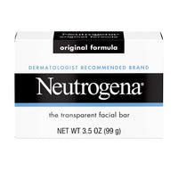 Neutrogena Transparent Scented Facial Soap, Original Formula Soap, 3.5 Oz