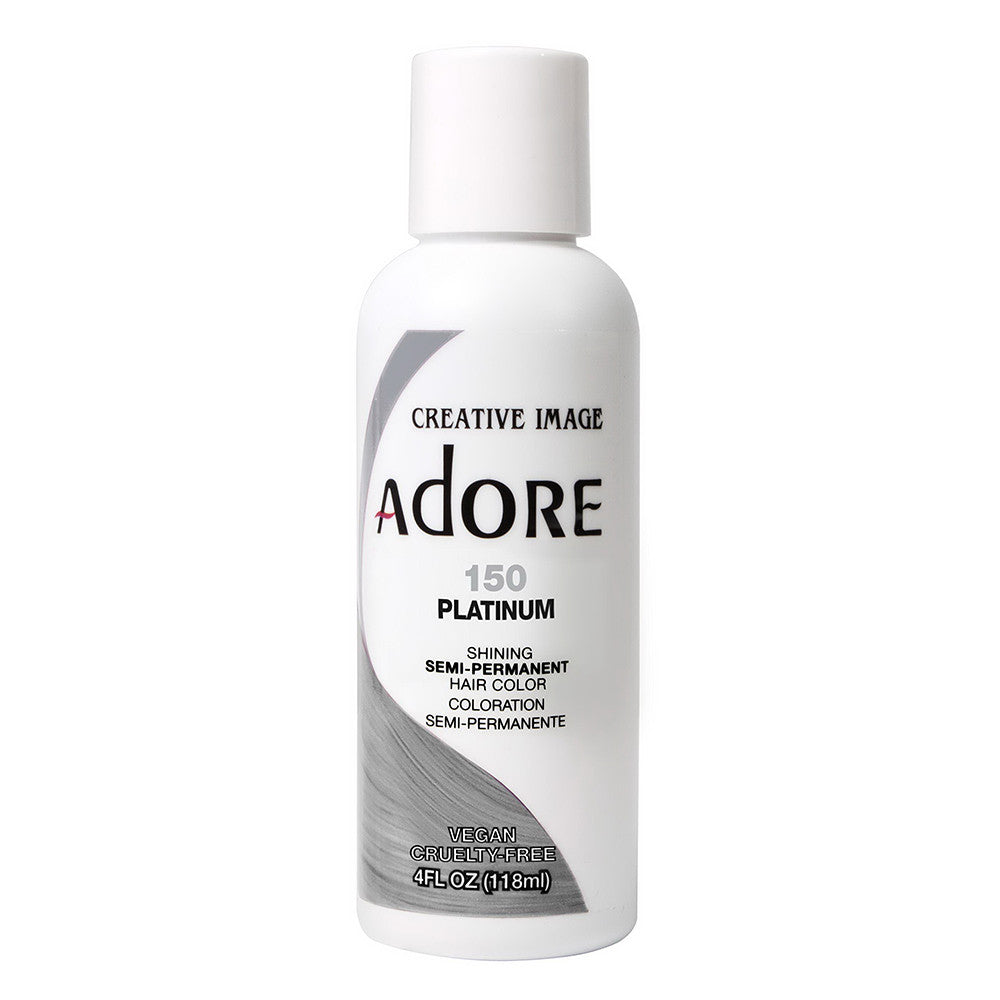 Creative Images Systems Adore Platinum Semi-Permanent Haircolor 150, 4 Oz