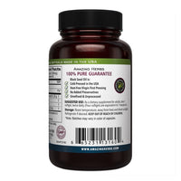 Amazing Herbs Black Cumin Seed 100% Pure Cold-Pressed Oil 1250 mg Softgels, 60 Ea