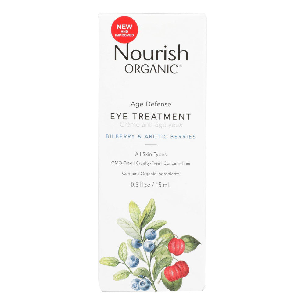 Nourish Organic Age Defense Eye Cream, 0.5 Oz