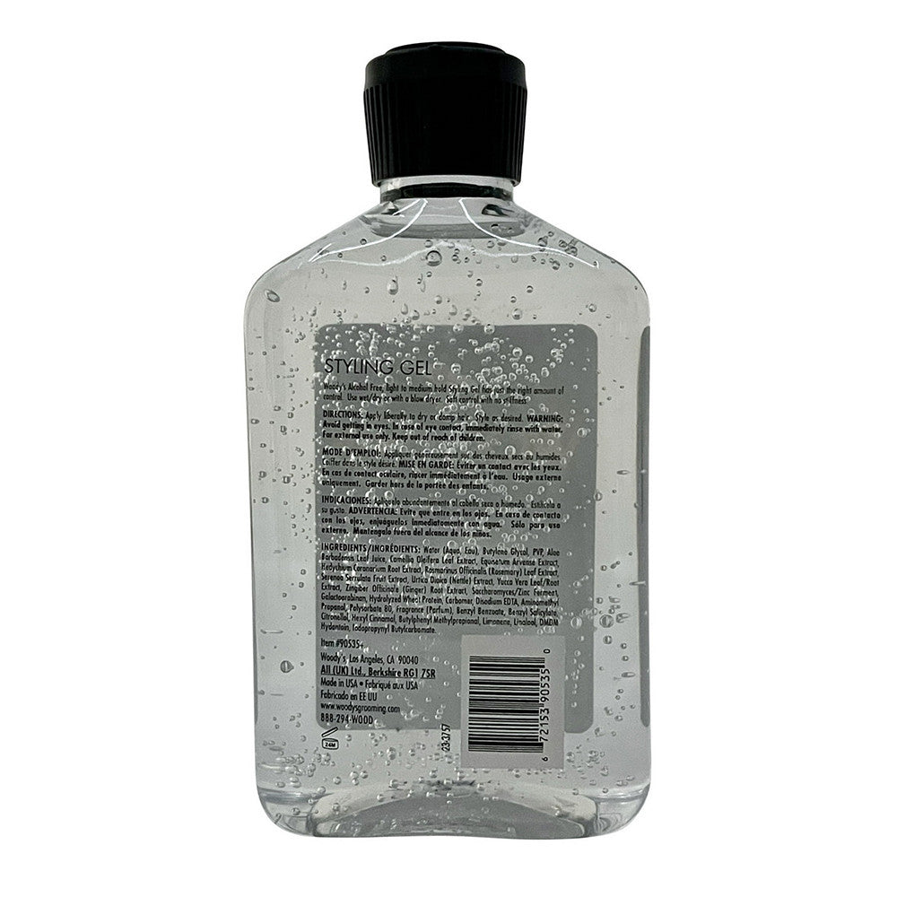 Woodys for Men Styling Gel, 12 Oz