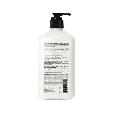 Hempz Original Herbal Body Moisturizer with Pump, for Dry Skin, 17 Oz