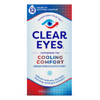 Clear Eyes Cooling Comfort Redness Relief Eye Drops - 0.5 Oz