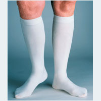 Jobst Stockings Opaque 15-20 Mm/Hg Compression Knee Highs Beige, Small - 1 Ea