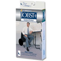 Jobst Supportwear Mens Dress Socks, 8-15 Mm/Hg Compression, Navy Color, Size: Large - 1 Piece