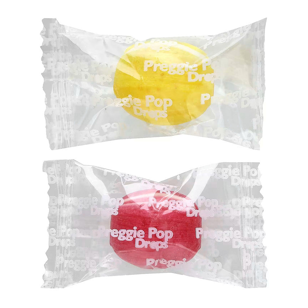 Three Lollies Preggie Pop Drops Plus, Sour Raspberry and Sour Lemon, Morning Sickness, 21 Ea