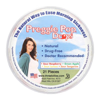 Three Lollies Preggie Pop Drops Assorted Sour Fruit Lozenges, 21 Ea