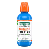 Therabreath Fresh Breath Oral Rinse, Invigorating Icy Mint, 16 Oz