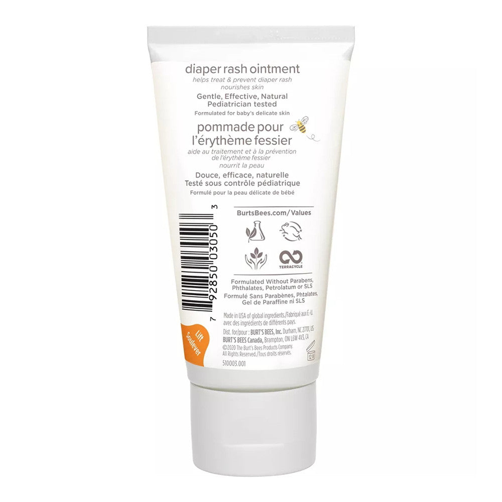 Burts Bees Baby Bee 100% Natural Diaper Rash Ointment, 3 Oz