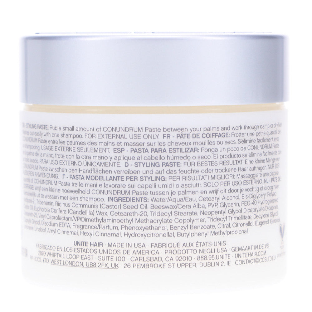 Unite Conundrum Hair Styling Paste, 2 Oz