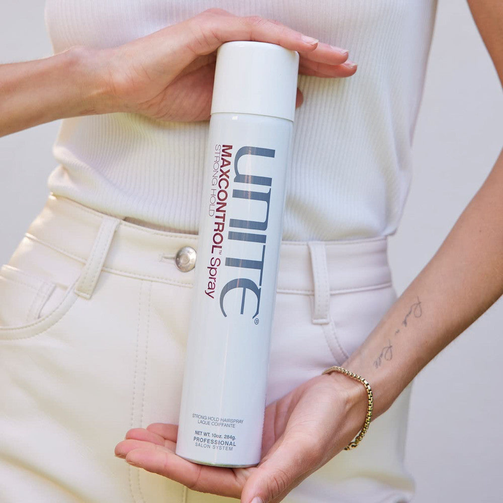 Unite Hair Maxcontrol Spray Strong Hold, 10 Oz
