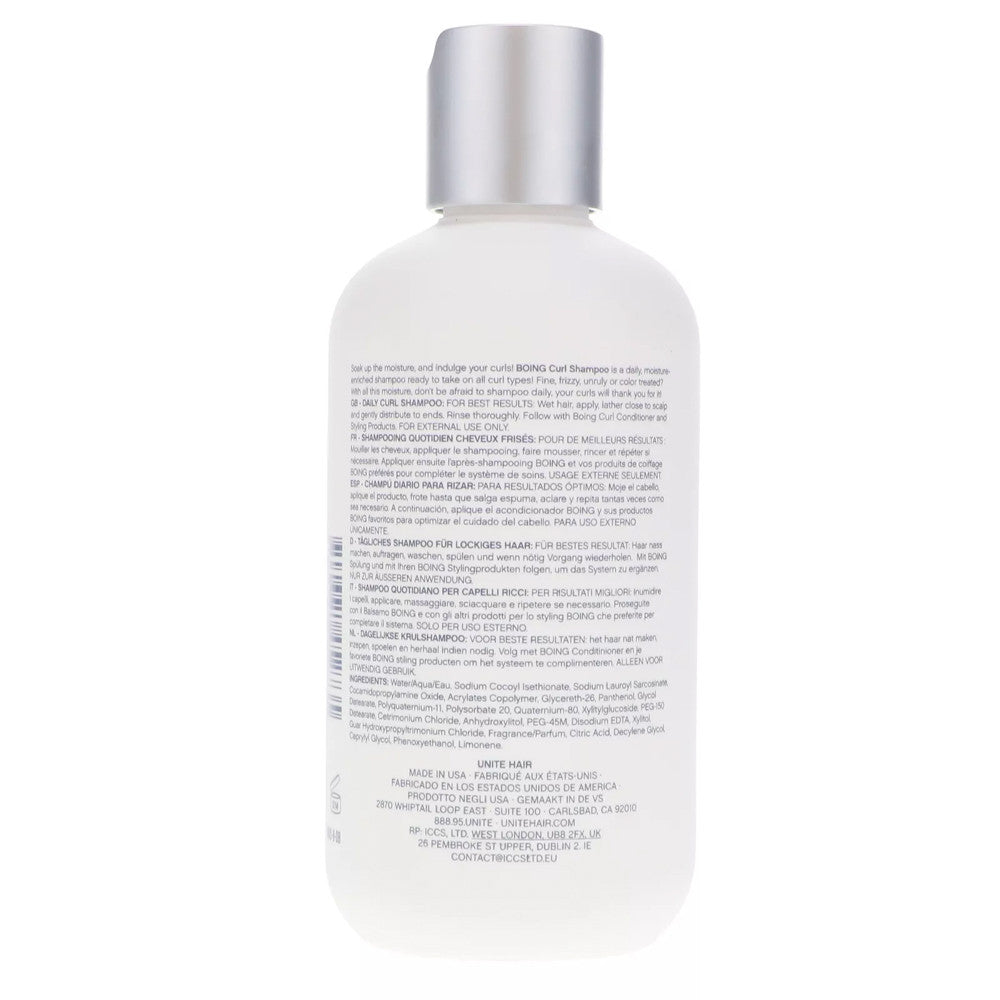 Unite Hair Boing Curl Shampoo, 8 Oz