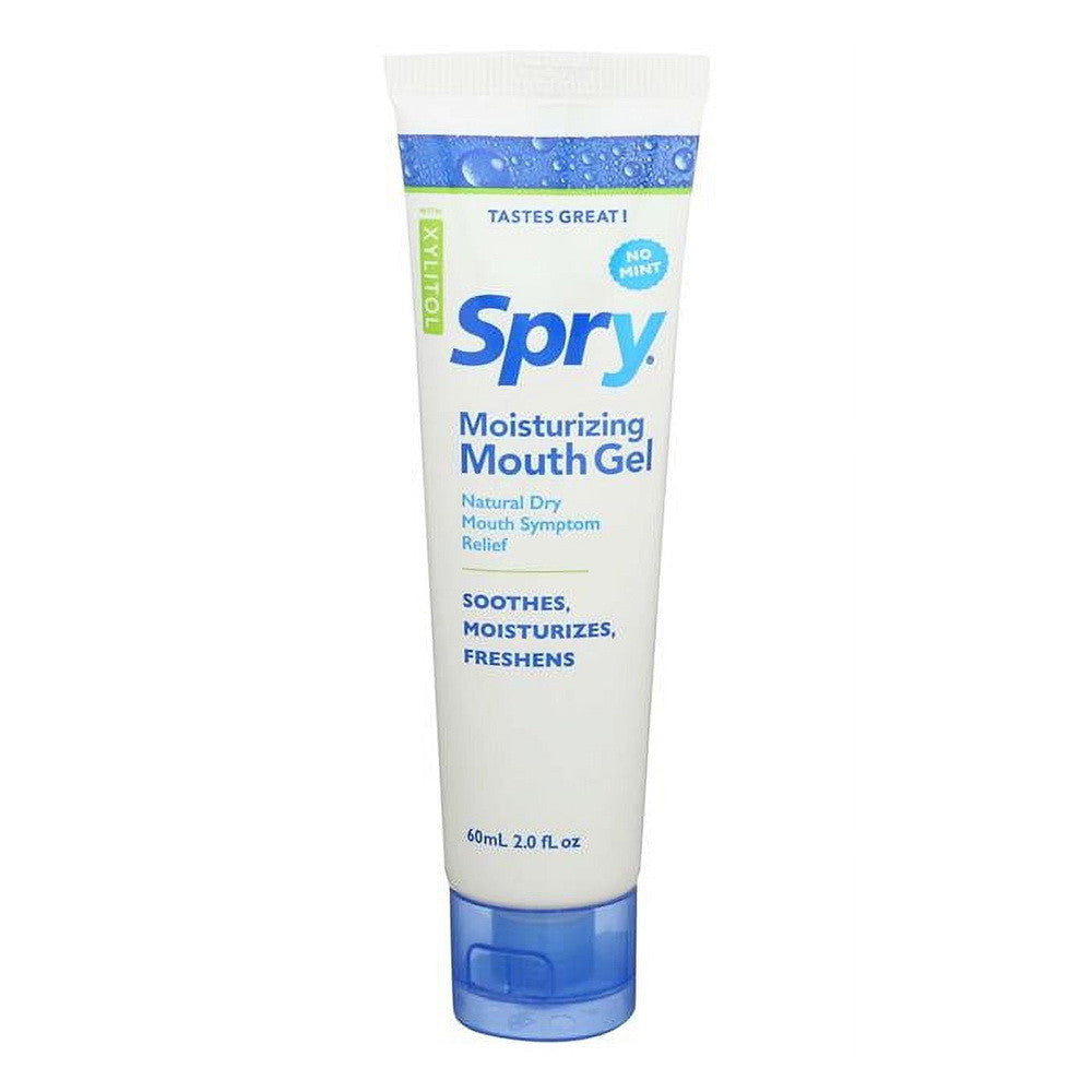 Spry Moisturizing Dry Mouth Gel, Original Flavor, 2 Oz