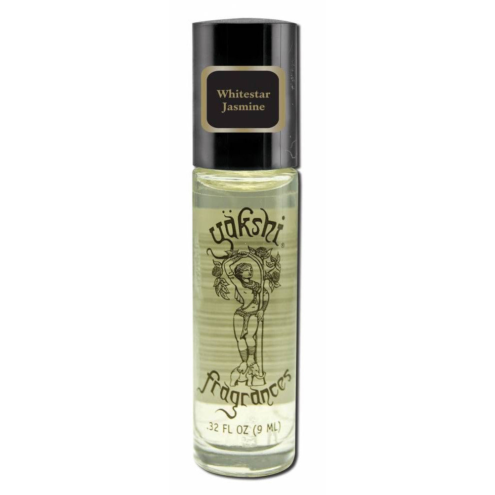 Yakshi Naturals Roll On Botanical Fragrance, Whitestar Jasmine, 0.32 Oz