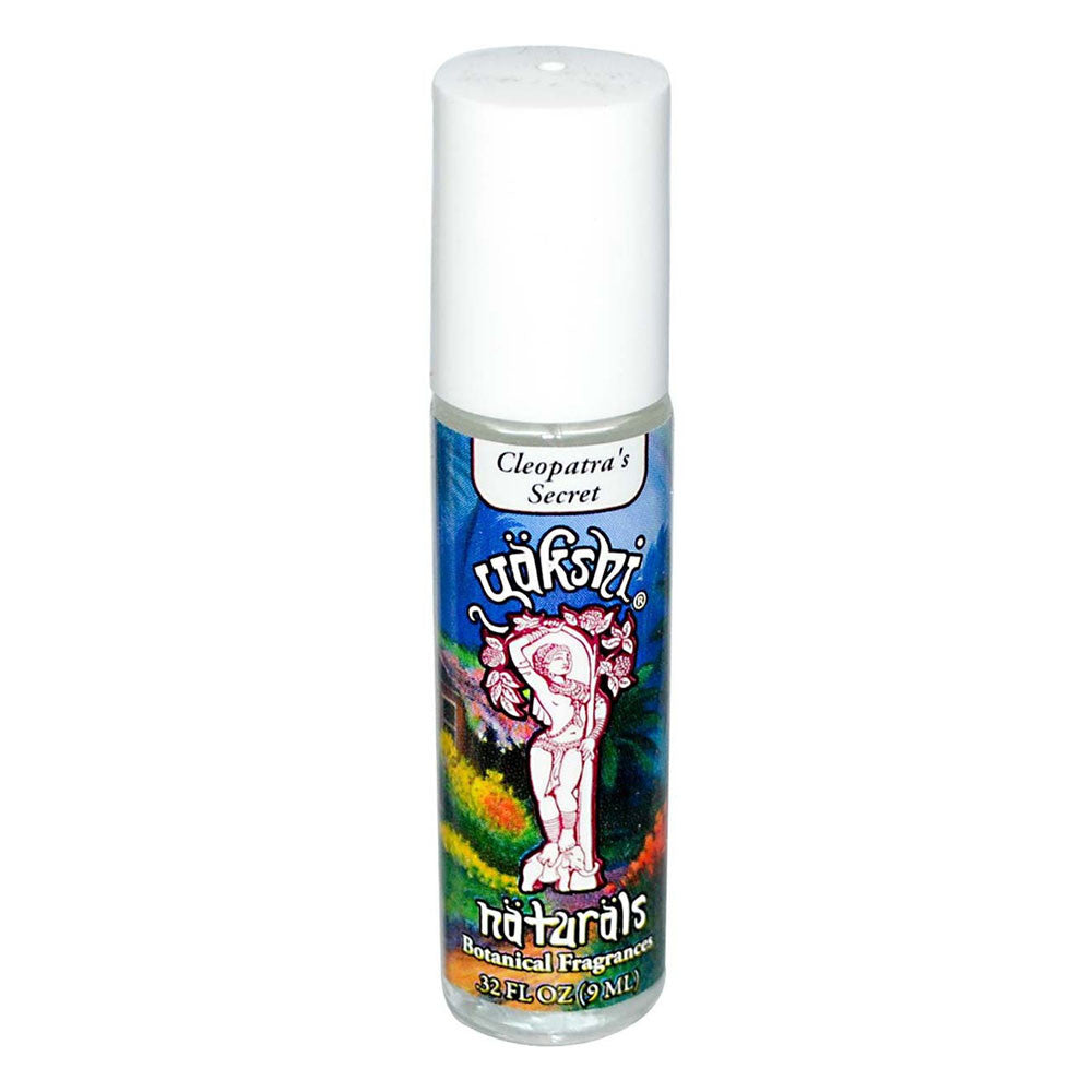 Yakshi Naturals Roll On Botanical Fragrance, Cleopatras Secret, 0.32 Oz