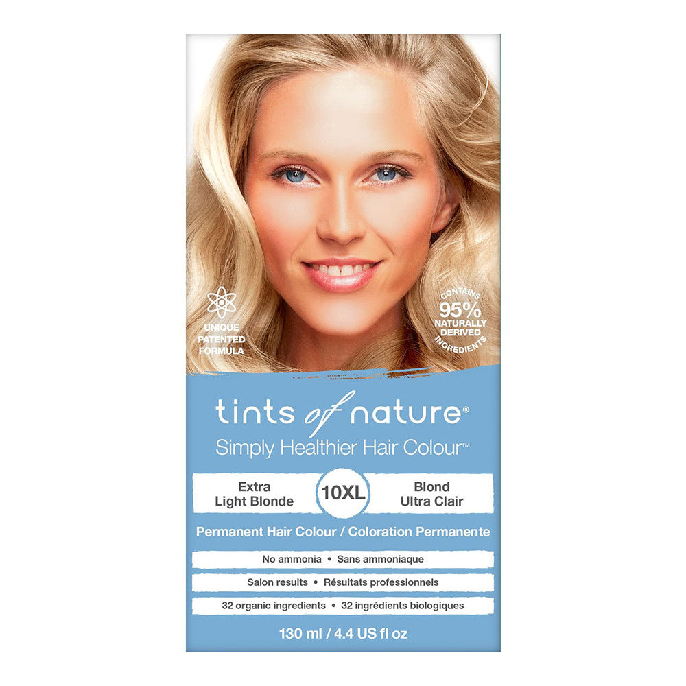 Tints of Nature 10XL Extra Light Blonde Permanent Hair Colour, 4.4 Oz