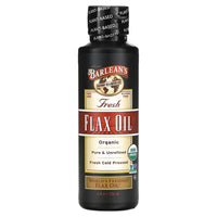 Barleans Organic Oils Barleans Flax Oil, 8 Oz