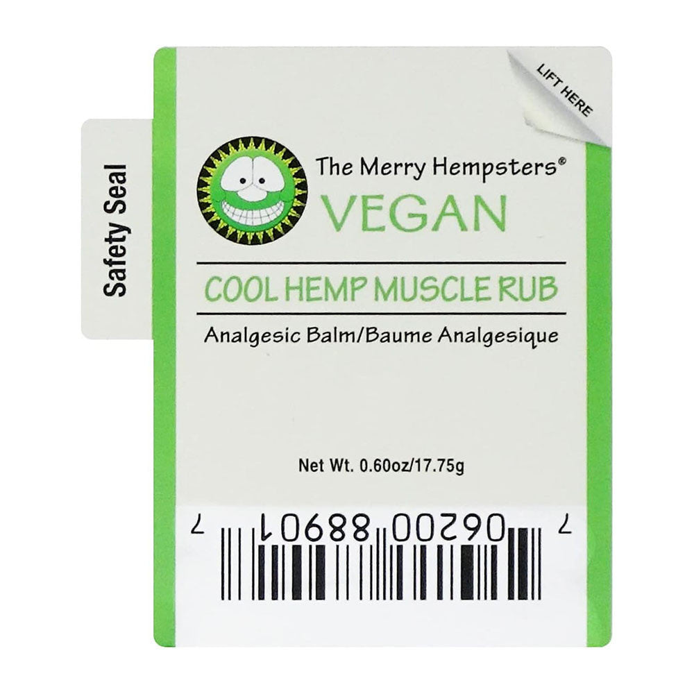 The Merry Hempsters Cool Hemp Muscle Rub, 12 Ea