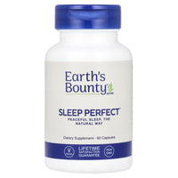 Earths Bounty Sleep Perfect Vegetarian Capsules, 60 Ea