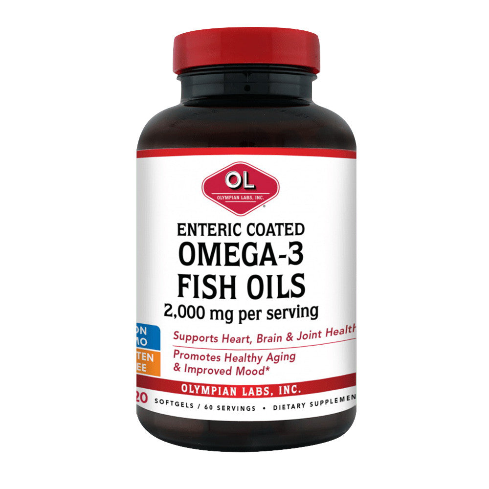 Olympian Labs Omega-3 Fish Oils, 2000 mg, 120 Softgels