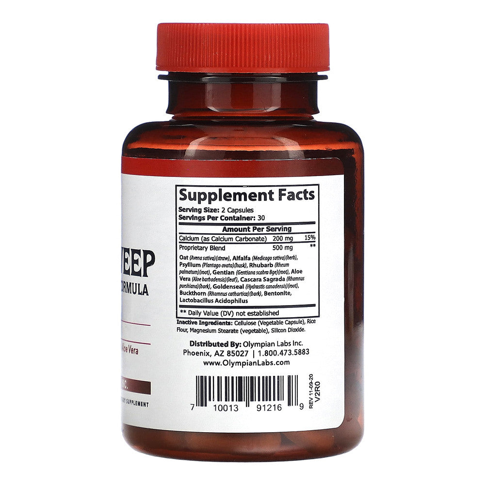 Olympian Labs Colon Sweep Supplement Capsules, 60 Ea