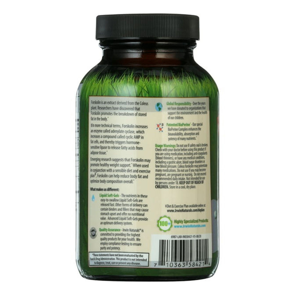 Irwin Naturals Forskolin Fat-Loss Diet, 60 Ea