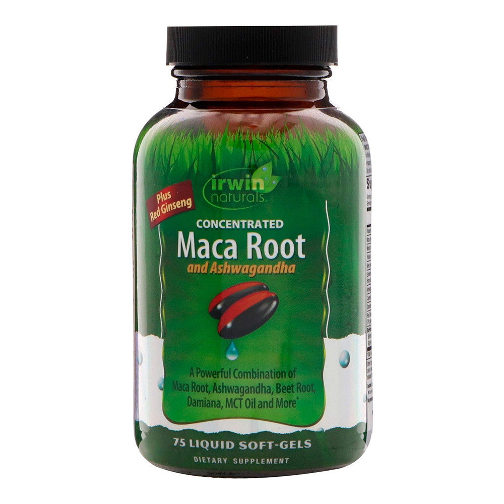 Irwin Naturals Maca Root and Ashwagandha, 75 Ea