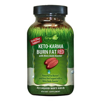 Irwin Naturals Keto Karma Burn Fat Red Tablets, 72 Ea